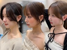 ロエ(LOE)の雰囲気（上質透明感カラー×結んでも可愛い顔まわりカット【髪質改善】）