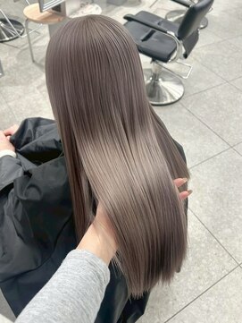 ペレ 梅田(PELE) くびれヘア／アプリコットオレンジ/夏のヘアアレンジ/梅田