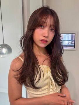 ロンドエニカ 大宮(Lond enika) 暗めカラー/レイヤーカット/マロンベージュ/くすみベージュ/大宮