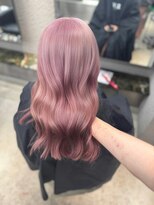 ペレ 栄店(PELE) ミディアムヘア/デザインカラー/フェイスフレーミング/栄