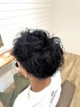 アグ ヘアー コースト 出水店(Agu hair coast) スパイラルパーマボリューム感にメリハリをつけています!