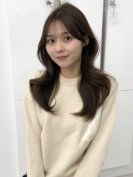 アマトウキョウスマートサロン(AMA TOKYO×Smart Salon) くびれレイヤー/顔まわりカット/レイヤーカット/小顔ヘア