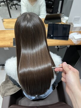 ライア 吉祥寺南口店(laia) カット×グレージュ×髪質改善【髪質改善 laia 吉祥寺 美容室】