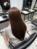 フォルテノエル 静岡鷹匠店(FORTE Noel)&nbsp;髪質改善/ブリーチなしダブルカラー/マロンブラウン