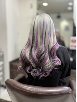 メルシー 大阪梅田店&nbsp;シルバー×ブラック×パープル