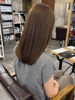 アムレヘアーエタ(amule hair eta)&nbsp;【amule hair eta】白髪ぼかし髪質改善メテオカラー/30代 40代