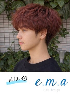 エマヘアデザイン(e.m.a Hair design) レッドブラウン
