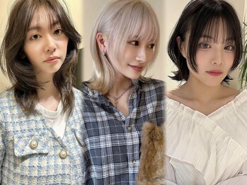 デディトゥ(dedyto)の写真/＜小顔効果×結んで可愛い＞顔周りで【色気】【上品さ】を引き立たせる現性の高いレイヤーカット◎［札幌］