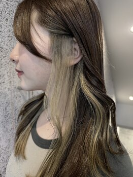 銀座ラボ 千葉店(LA BO)の写真/【千葉駅3分★】＜カット+髪質改善カラー＋ファイバーTr￥9,900＞新体験の質感と手触り！