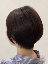 ケーズヘアー 津田沼SHORE店(K's Hair)&nbsp;30代40代x夏の大人可愛いショートボブx暗髪