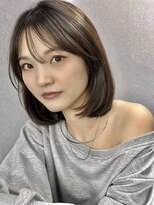 エストアール フクオカ 福岡博多店(est-r. Fukuoka)&nbsp;ボブ/グレージュ/透明感カラー/ミルボン/博多美容室
