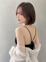 ワゴンバイアフロート(Wagon by afloat) 池袋/20代30代/髪質改善カラー/小顔/顔周り/丸みショートボブ