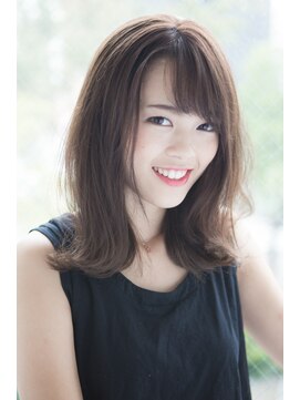 トロンカヘアー(Tronca hair) ミディアムボブ×外ハネ