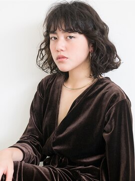 アカ(ACA) 【ACA】形状記憶パーマモテパーマ前髪パーマ