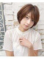 ロンドプロフィール 浦和(Lond profil)&nbsp;アッシュブラウンオフィスヘアネオウルフ外ハネボブ