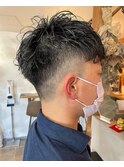 mens cut & perm