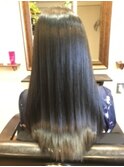 ヘアエステアクア+縮毛矯正