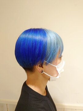 ネオリーブルノン 日吉(Neolive Runon) 2トーンカラー×ミニマムショート