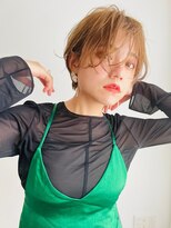 エイミー(Aimee)&nbsp;Aimee 町田　レトロモダンなショートスタイル×マロンベージュ