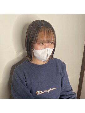 ウブ(ubu) フェイスフレーミング×ぷつんとボブ♪