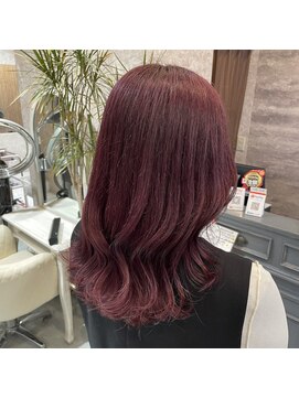 ヘアー ブランコ(hair Blanco) ピンクブラウン