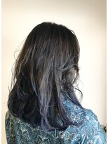 ククル ヘアー(cucule Hair)&nbsp;京都・西院cuculehair　コバルトブルー