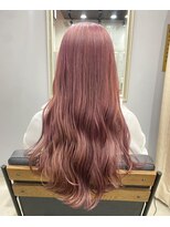 レイドバック(LAID BACK)&nbsp;【代官山美容室】ベビーピンク☆