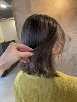 アノイ ポム(annoii_pom)&nbsp;透け感グレージュ