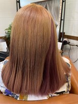 ルームヘアサロン(room hair salon)&nbsp;黒髪からのブリーチイメチェン