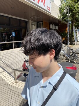 エルメ バイ アンフィー(Elme by anphi) 【Elme 野呂】マッシュ×シャドウパーマ