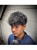 スパイラルパーマ