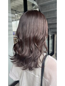 テラスヘア 新潟駅南(TERRACE hair) 【艶髪カラー】透明感ラベージュ