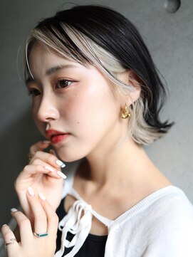 グーフィートーキョー 銀座(Goofy Tokyo) Goofy東京銀座/フェイスフレーミング/韓国インナーカラー/前髪1