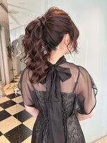 【LA PENSEE  カホ】結婚式のお呼ばれヘア