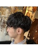 〇メンズツイストスパイラルパーマ〇