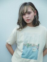 ヘアリゾート粋 ウナム 新宿東口店(enam)&nbsp;前髪ハイライト/ハイトーンカラー/ハイライト