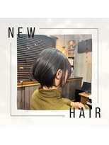 ルーム(ROOM)&nbsp;大人可愛い似合わせ小顔ひし形ショートボブ☆20代20代40代50代