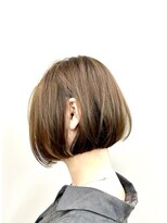 アース 上本町店(HAIR&MAKE EARTH) 大人可愛い小顔前下がりボブ×ナチュラルボブ×ミニボブ20代30代