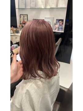 アウラ 小杉店(AULA) ブリーチ1回でつくる暖色カラー