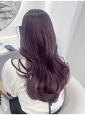 シークレットハイライト/バイオレット/艶髪デザイン