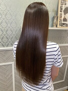 ロンドグロワール 大宮(Lond Gloire) ミニウルフ髪質改善縮毛矯正酸性ストレートレイヤーカット/大宮