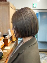 アクター(actor) 黒髪/ボブルフ/ネビージュ/小顔/ワンレン/前髪/ミディ/20代/30代