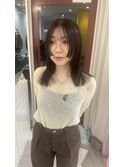 顔まわりレイヤーカット