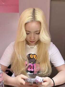 ダズリングディア(Dazzling Deer) 抜きっぱなしブロンド/リタッチブリーチ/ブロンド/ハイトーン