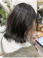 デイズ バイ ミコ(DAYS. by miko)&nbsp;【ダークブルー&シルバーインナーカラー】