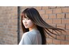 【髪質改善】酸性ストレート+カット ¥27500 → ¥22,000