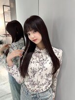 バレット 表参道(VALETTE)&nbsp;可愛い前髪カット&ラベンダーグレージュ