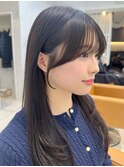 小顔に見える顔周りカット/レイヤーカット/顔まわりカット/前髪