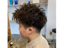 ハロヘアー(halo hair)の雰囲気（メンズカットも大歓迎！清潔感のあるデキる男に！）