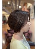 大人ショートボブ